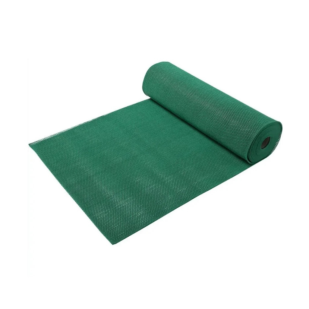 Противоскользящее покрытие Зиг-Заг, толщина 5 мм, ширина 1200 мм, цвет зеленый