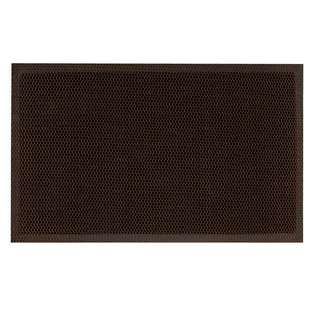 Коврик напольный Mesh Mat 60х90 см черно-золотой ComeForte