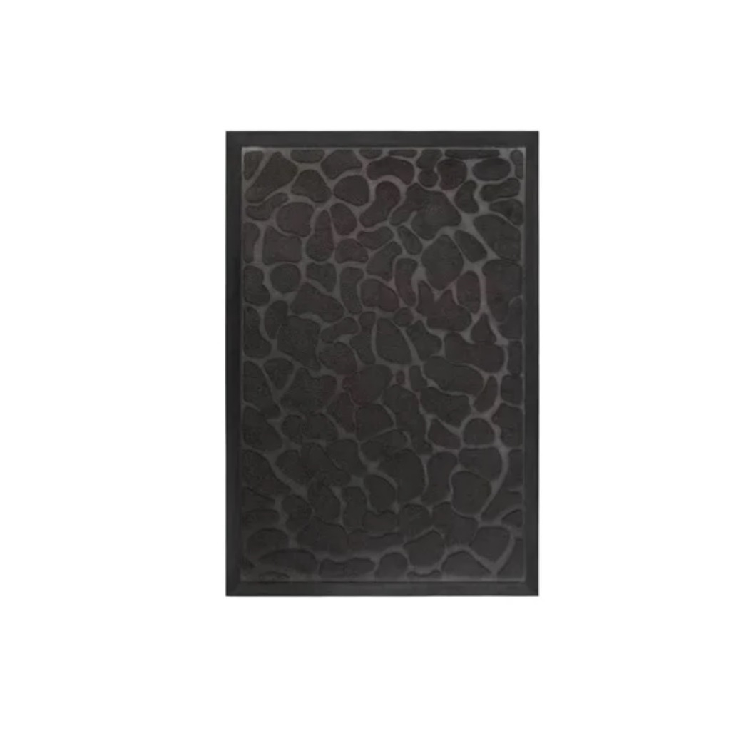 Коврик Sunstep Velour 37-942, черный, прямоугольный, резина, 400х600 мм