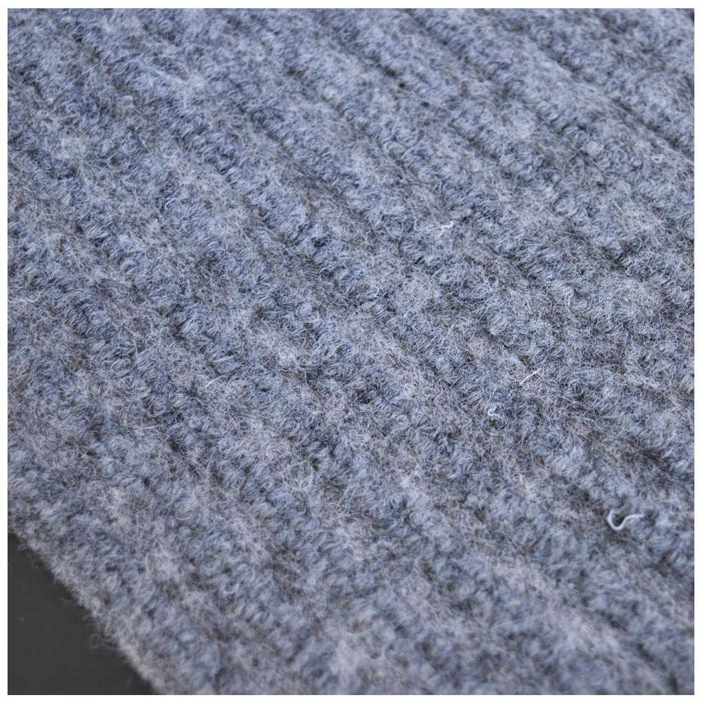 Коврик придверный ComeForte Floor Mat Ребристый, серый, полиэстер, 1200х2000 мм