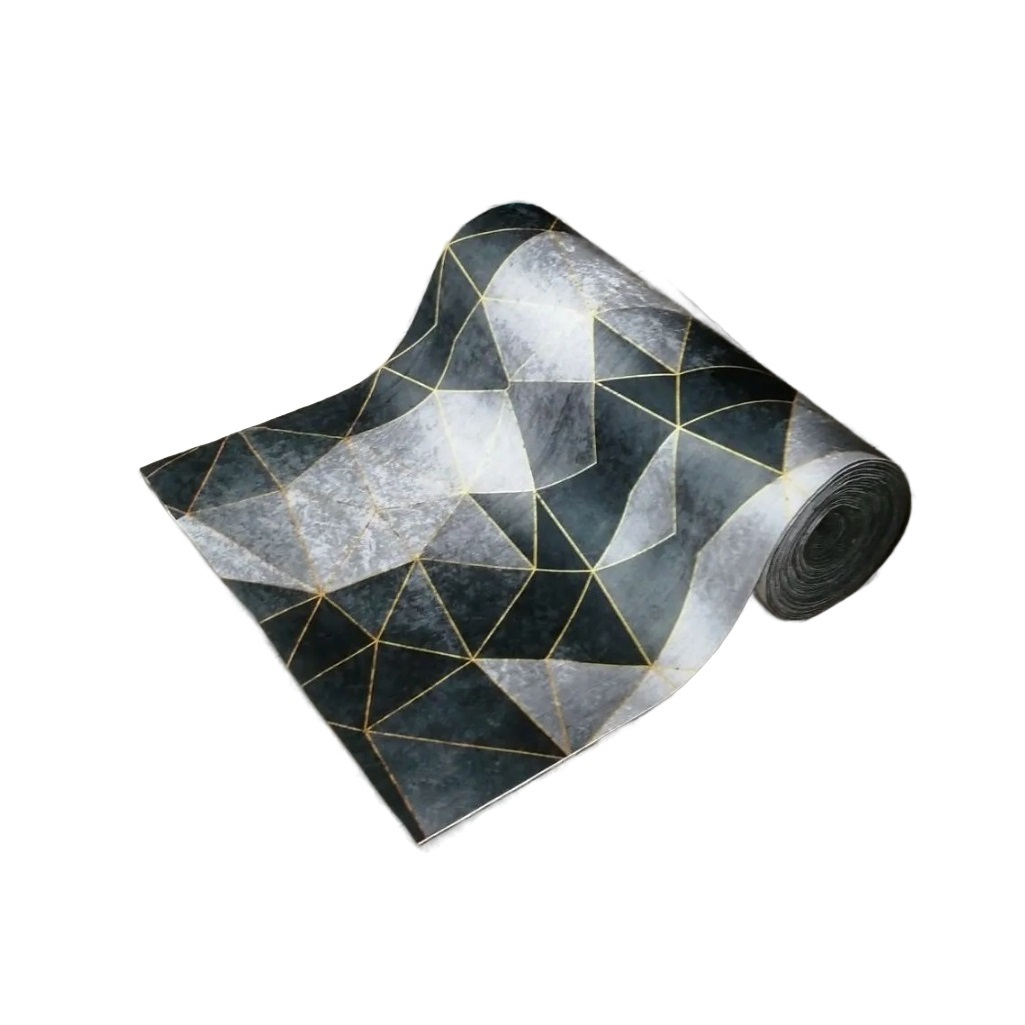 Ковровая дорожка с 3D рисунком, глянец, нетканый ПЭ, 800х4 мм, FG 08-003
