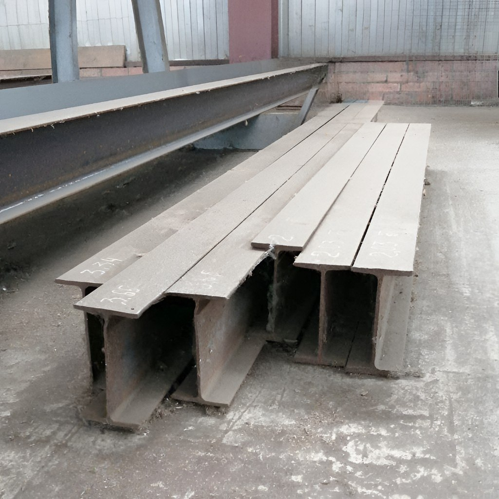 Балка двутавровая № 14 стальная, ширина 140 мм, для строительства, на отрез от 1 м