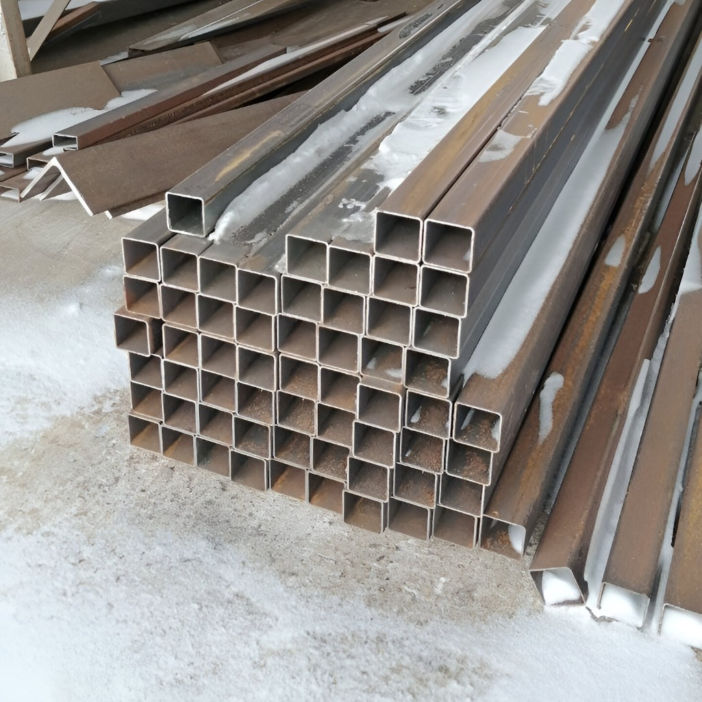 Труба профильная 120х120х4 мм, сталь, квадратная, на отрез от 1 м