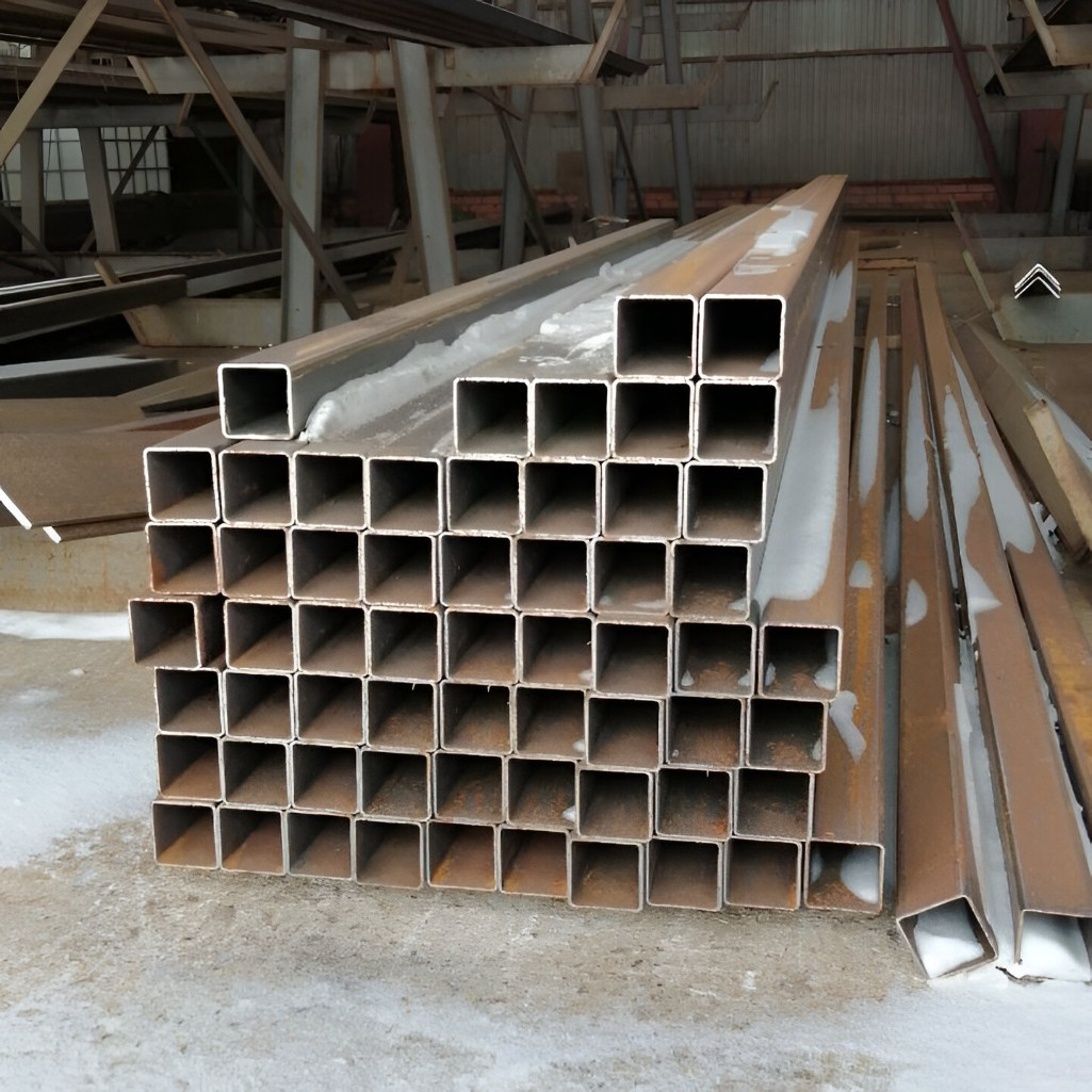 Труба профильная 150х150х6 мм, сталь, квадратная, на отрез от 1 м