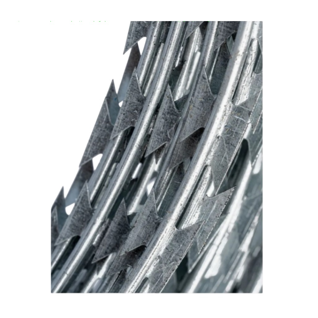 Проволока колючая для охранного ограждения АКЛ 450/40/3, 10 м, оцинкованная