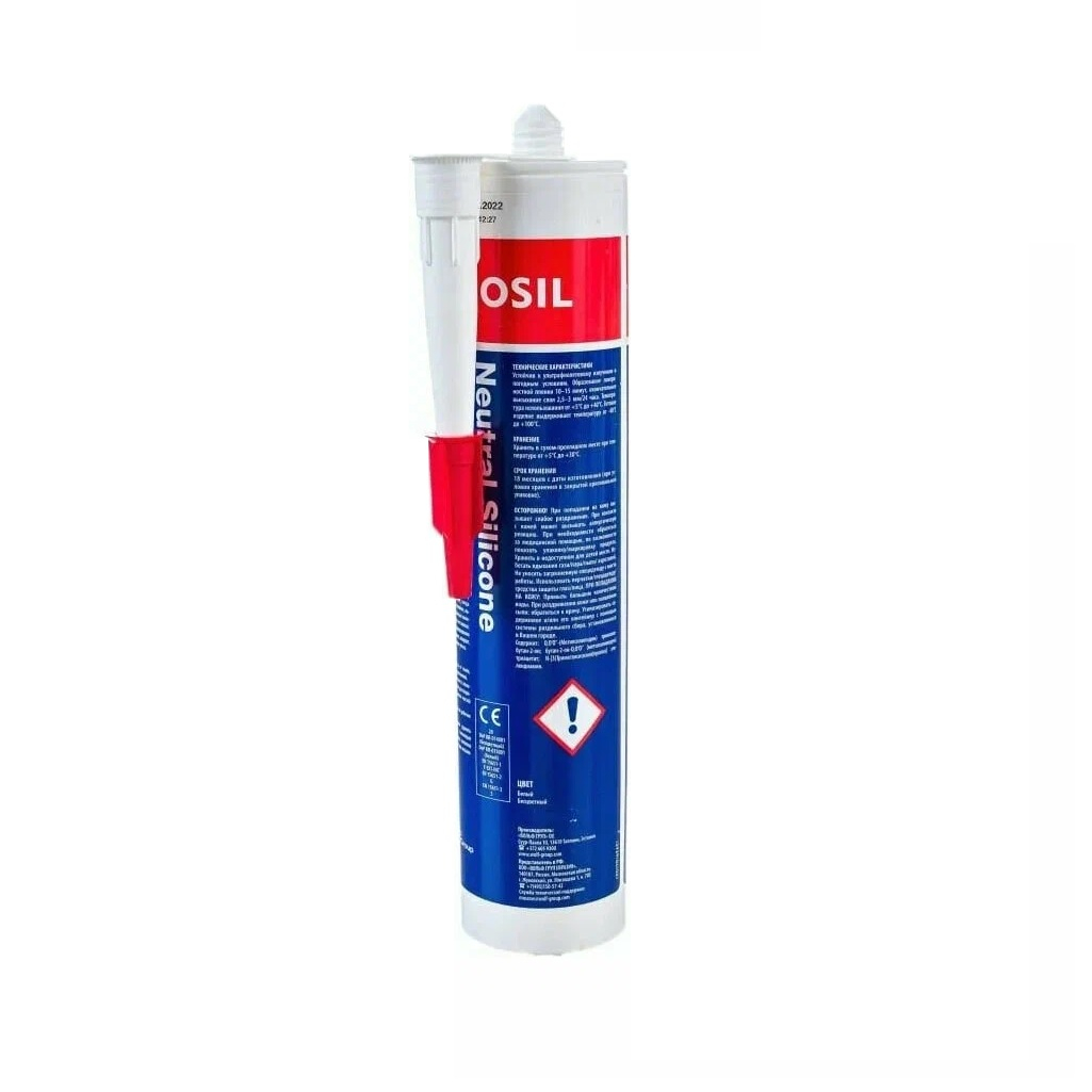 Герметик силиконовый Penosil Neutral Building Silicone 327, H0017Z, строительный, нейтральный, бесцветный, 280 мл
