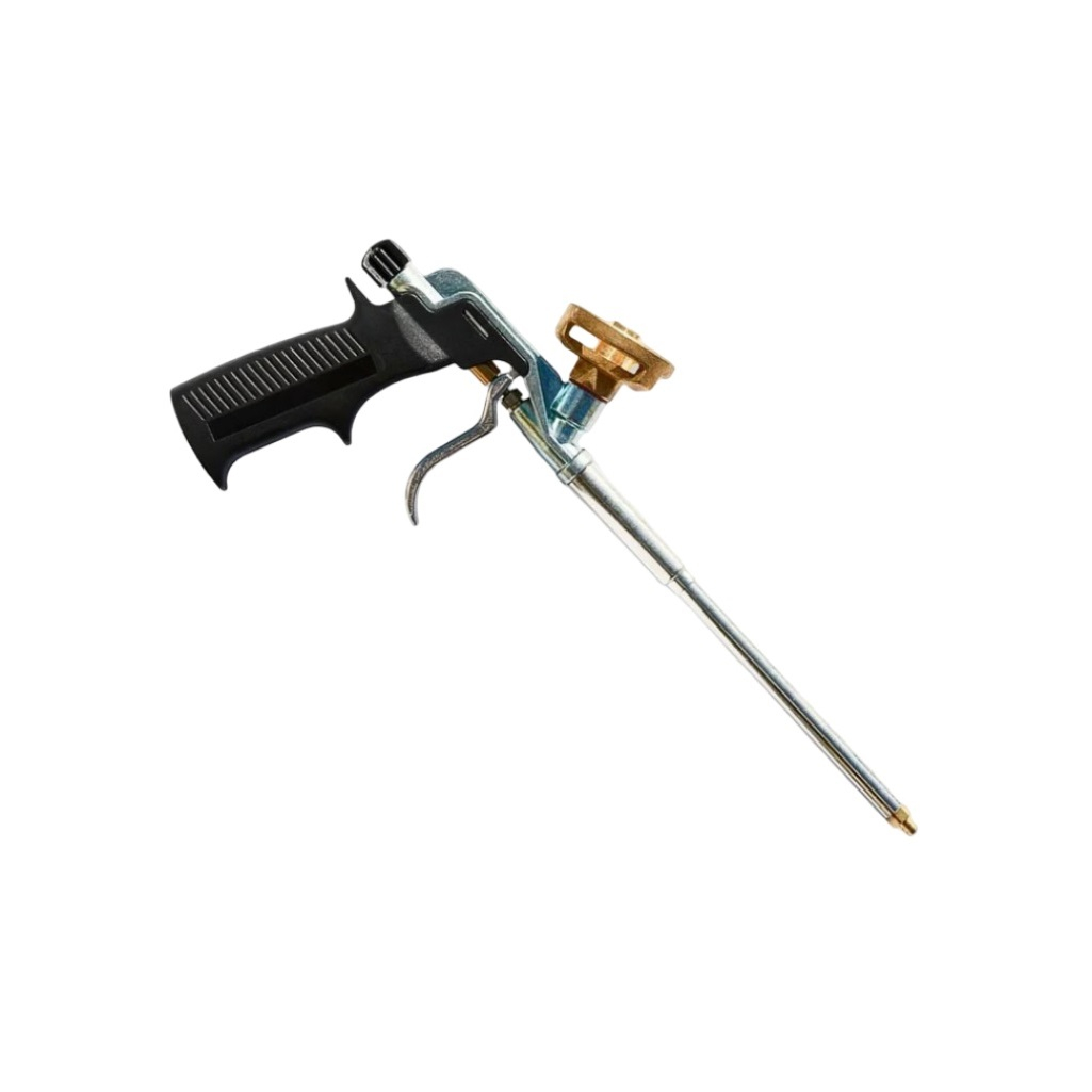 Пистолет для монтажной пены и клея Kudo Lightweight Elite KUPGUN21, профессиональный, металлический корпус
