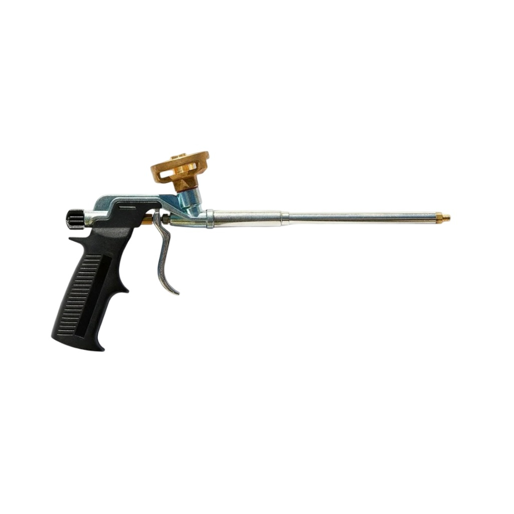 Пистолет для монтажной пены и клея Kudo Lightweight Elite KUPGUN21, профессиональный, металлический корпус