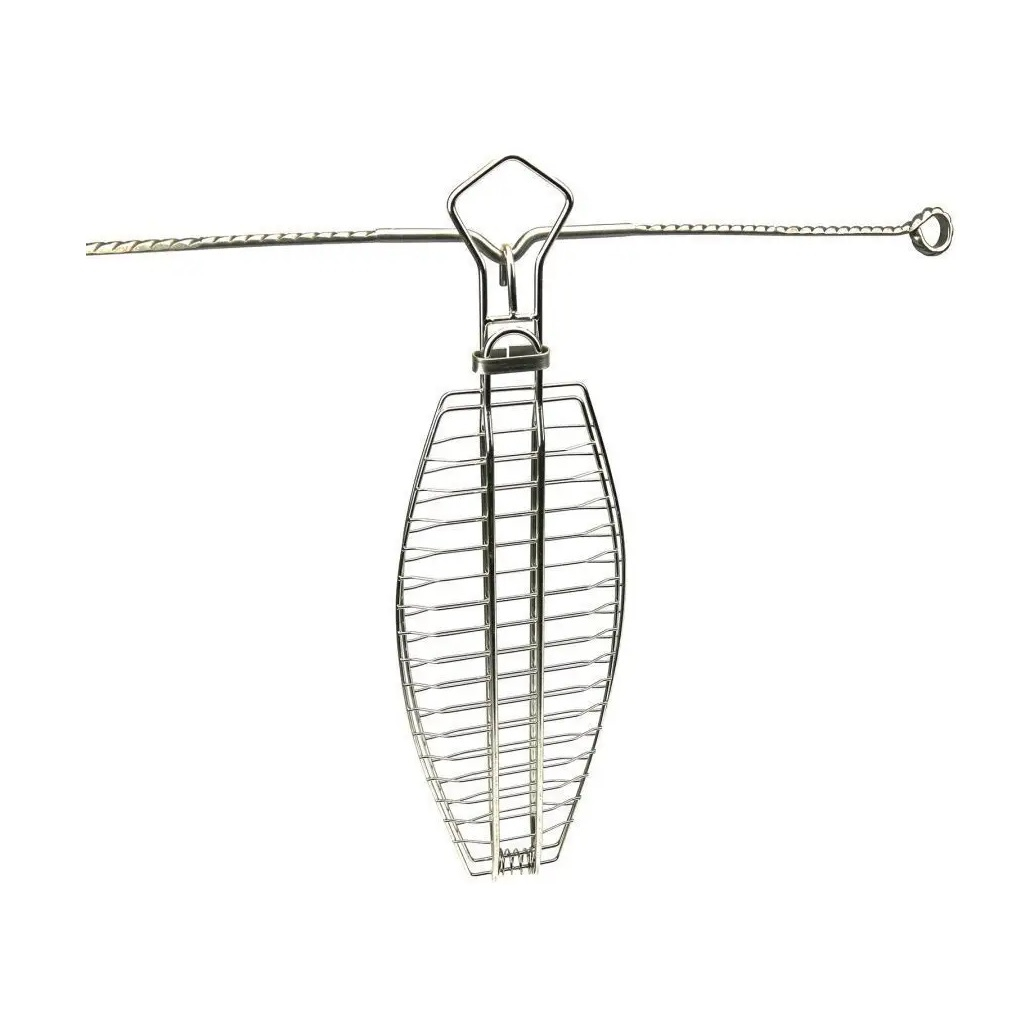 Решетка для рыбы к тандырам, ширина150 мм, рабочая длина 360 мм, общая длина 500 мм