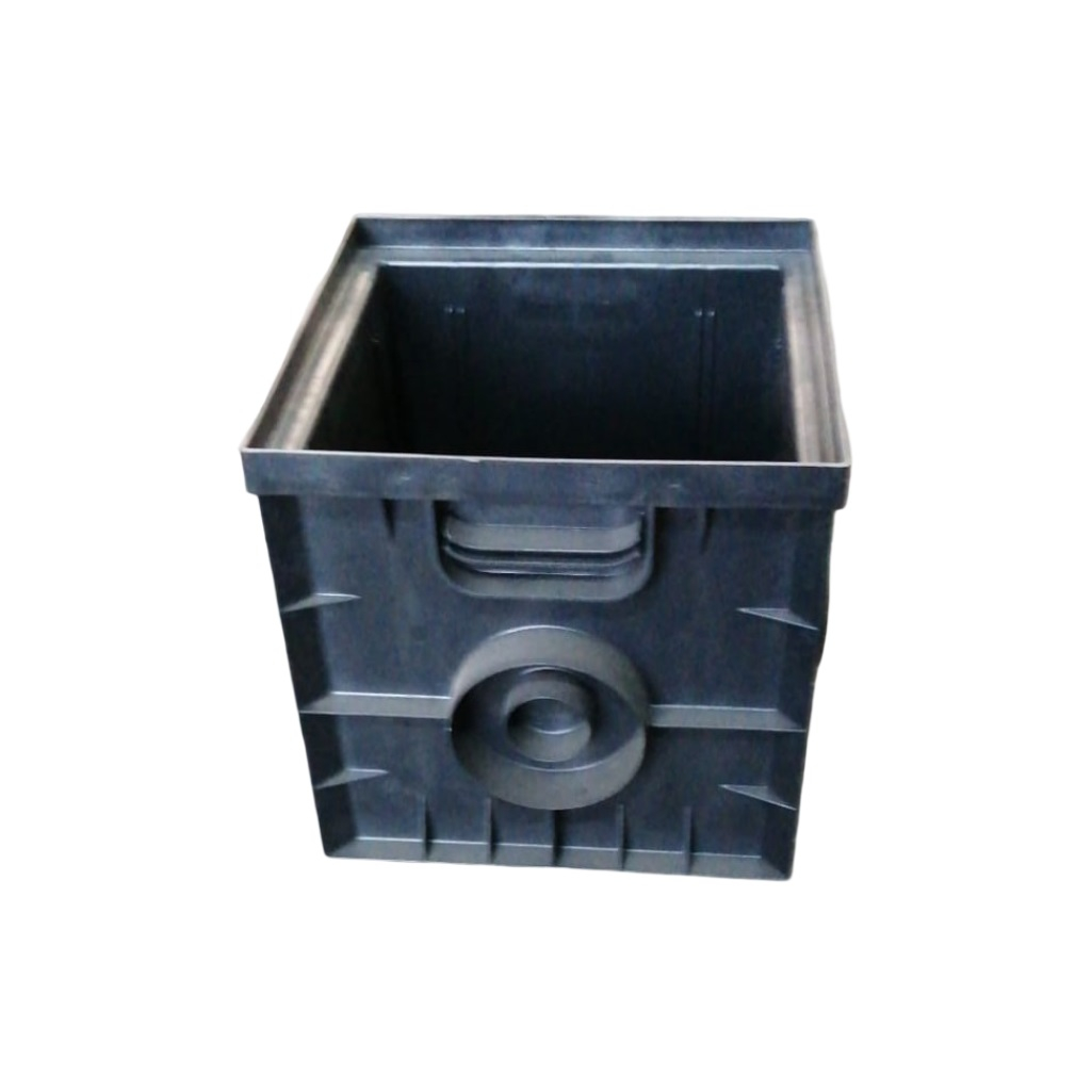 Дождеприемник Gidrolica Point ДП 30-30, 230, 300х300х300 мм, пластиковый, класс нагрузки С250, без комплектующих