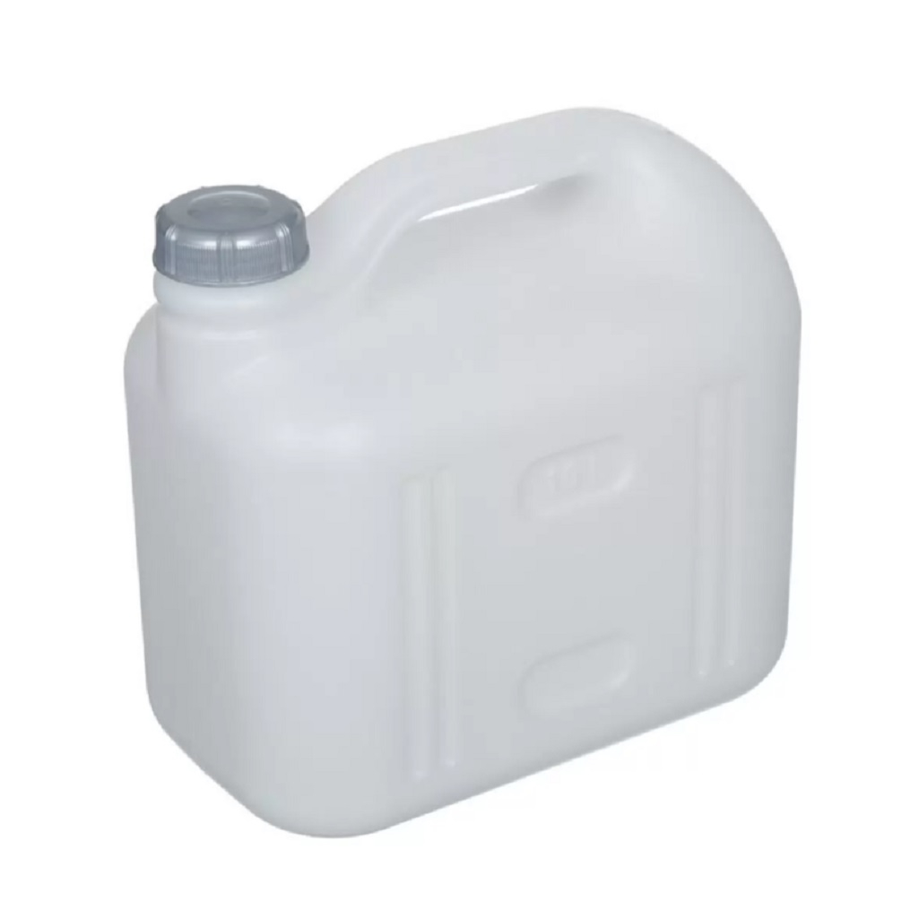 Канистра Martika Просперо С931БЕЛ, пластиковая, пищевая, прямоугольная, белая, 10 л