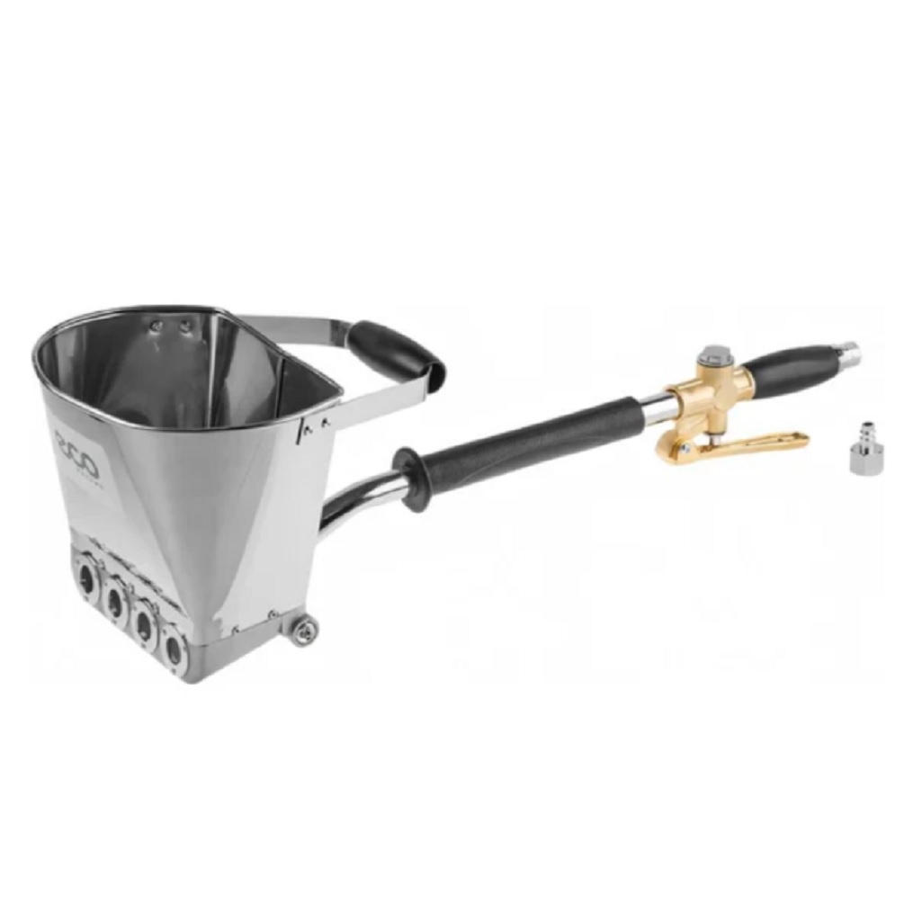 Хоппер-ковш Eco SGH-01, стальной, для штукатурных работ, объем 4 л