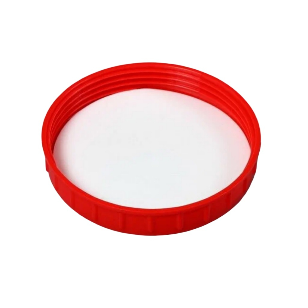 Бочка-канистра Альтернатива М048, 50 литров, пищевой пластик, круглая, с ручками