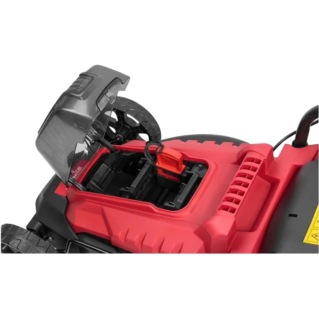 Газонокосилка аккумуляторная WORTEX CLM 3336 36В травосборник 30 л, 2 АКБ 4 A•ч, зарядное устройство