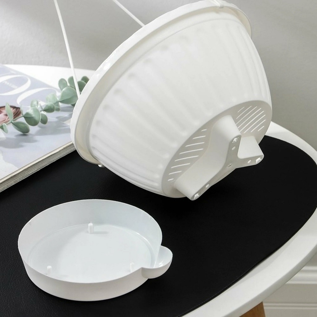 Горшок-кашпо Альтернатива Мирабель UD-197240, подвесной, белый, 2.5 л