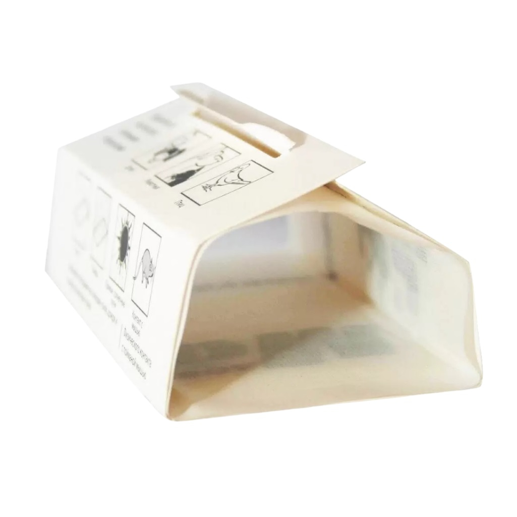 Инсекто-родентицидное средство Mr.Mouse, Клеевой Домик от насекомых и грызунов, запах арахиса, 15 г 