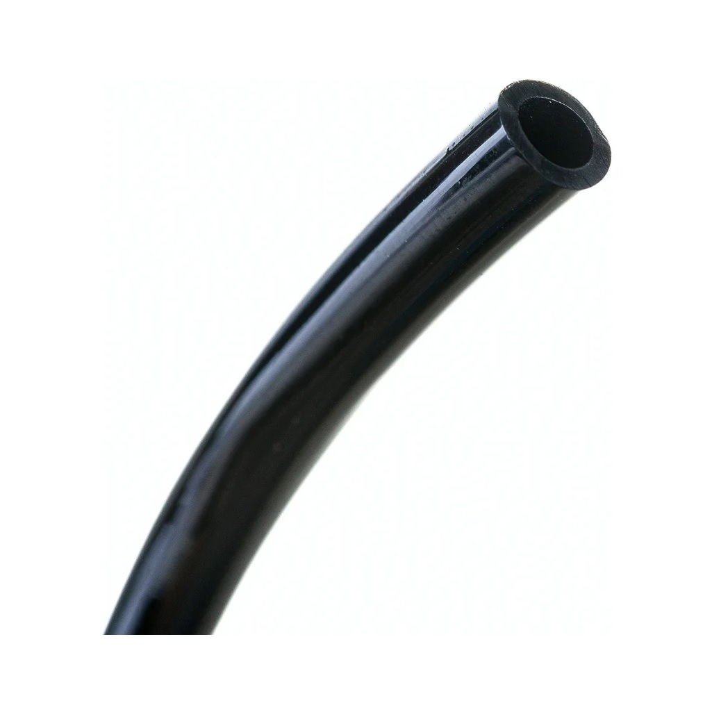 Микротрубка ПВХ, диаметр 4-6 мм, 4 бар, стенка 1 мм, черная, бухта 20 м