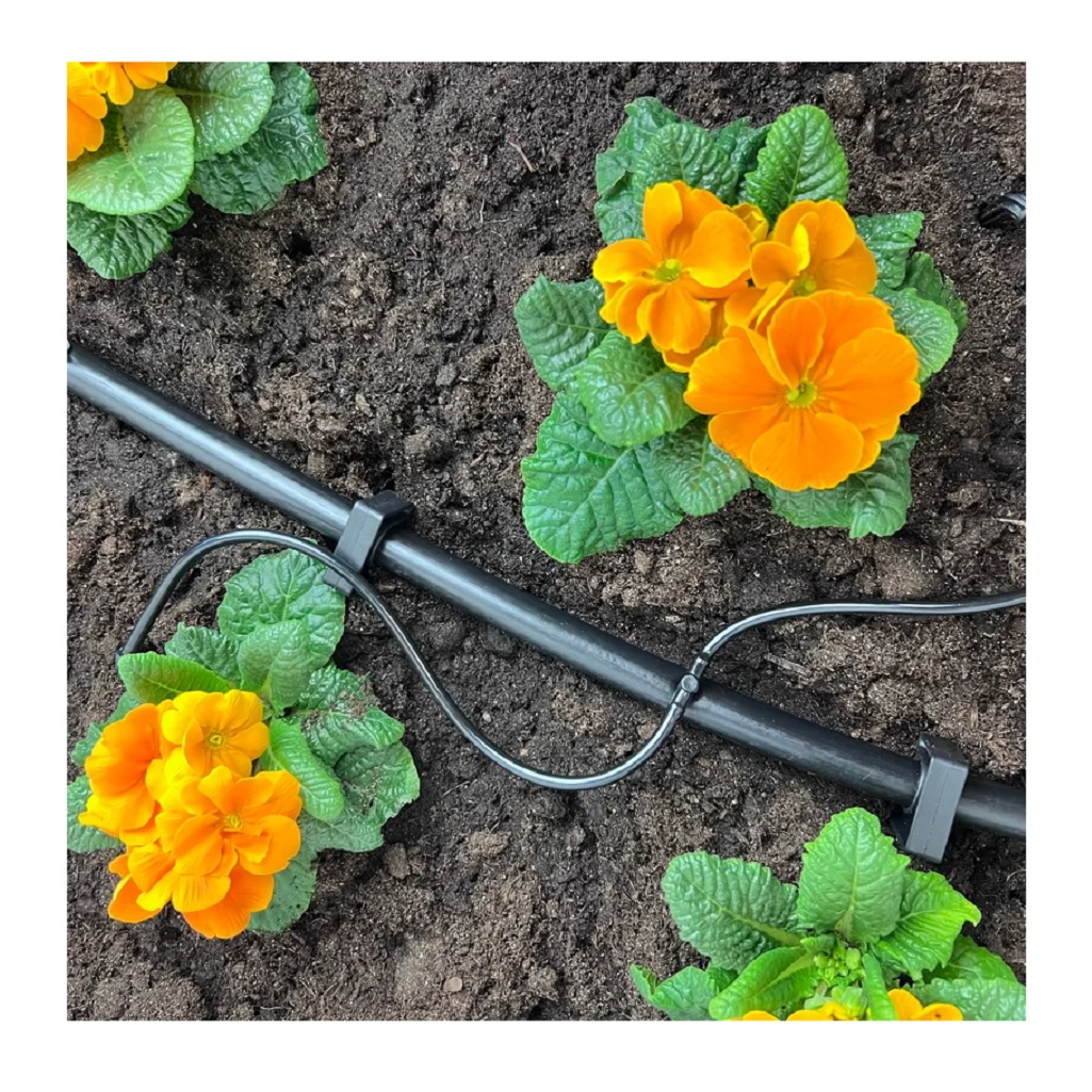 Микротрубка ПВХ, диаметр 4-6 мм, 4 бар, стенка 1 мм, черная, бухта 20 м