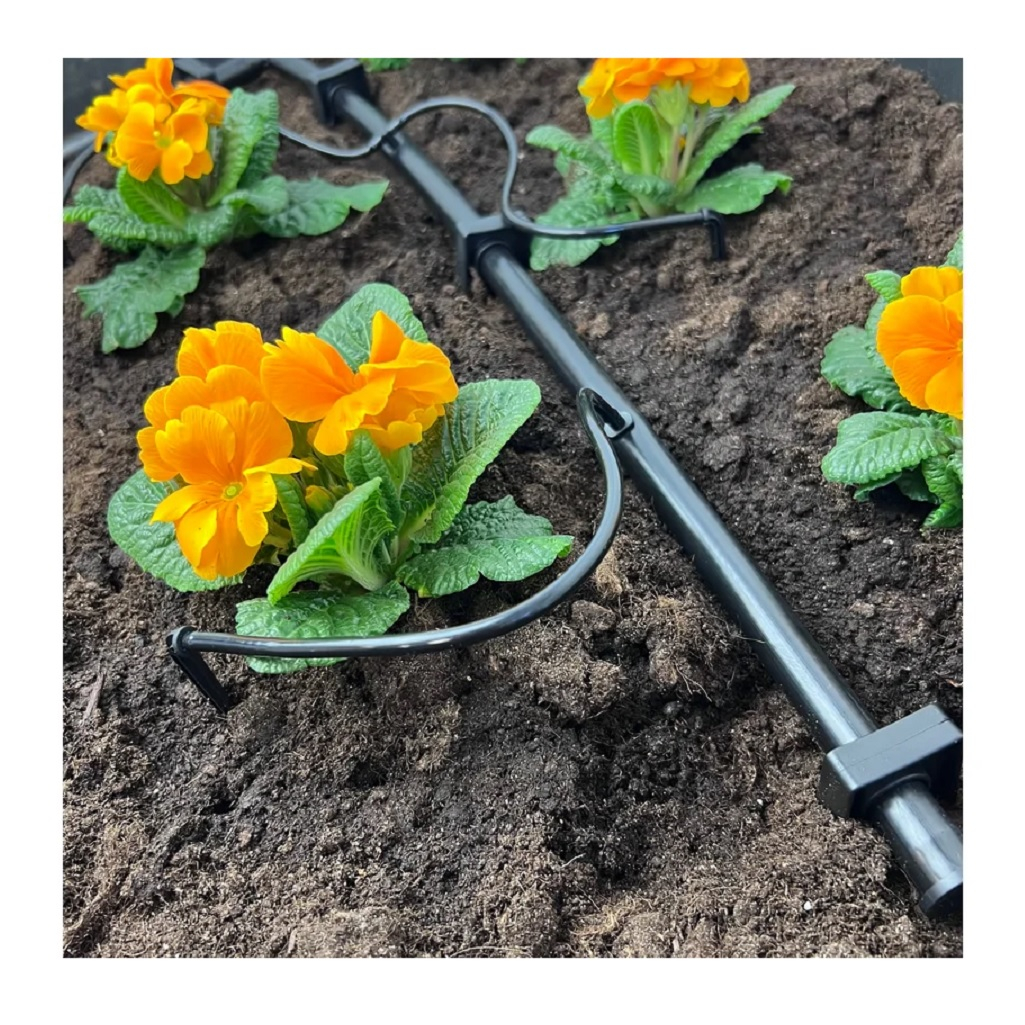 Микротрубка ПВХ, диаметр 4-6 мм, 4 бар, стенка 1 мм, черная, бухта 20 м