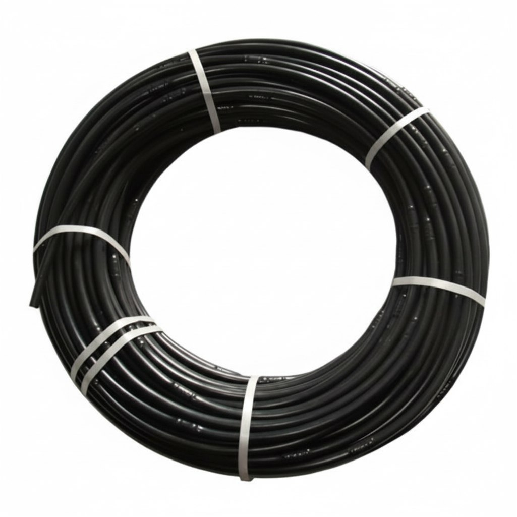 Трубка ПВД 16х1.0 мм, с эмиттерами, шаг 20 см, 2 литра в час, бухта 25 м