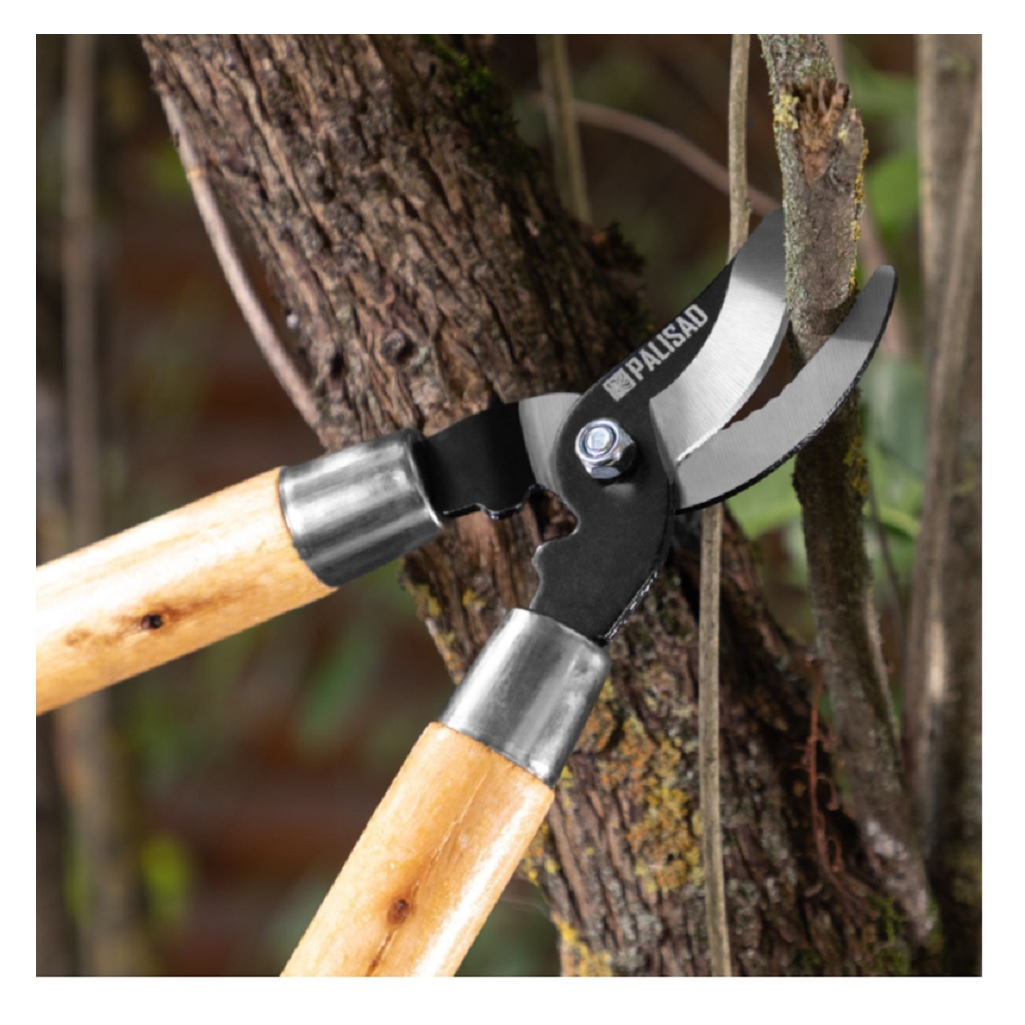 Сучкорез Palisad 605665 прямого реза, деревянные ручки, длина 640 мм