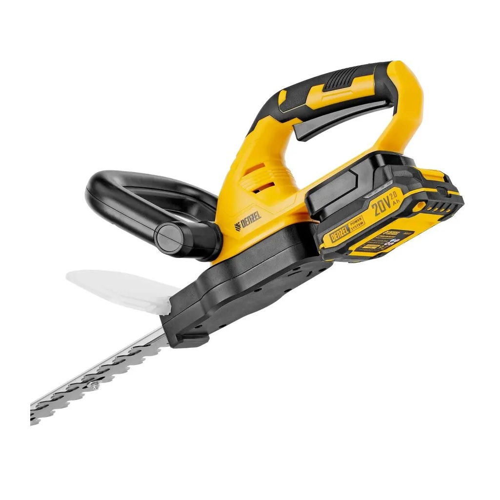 Кусторез аккумуляторный Denzel HTD-510, 59409, 20В, 1 акк. х 2.0Ah + з.у
