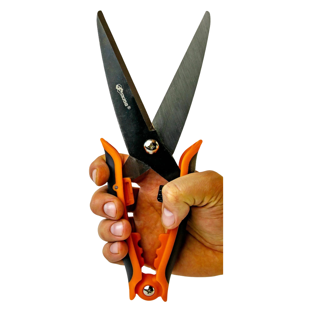 Ножницы-кусторезы садовые, Skrab 270 мм, 28020, с фиксатором