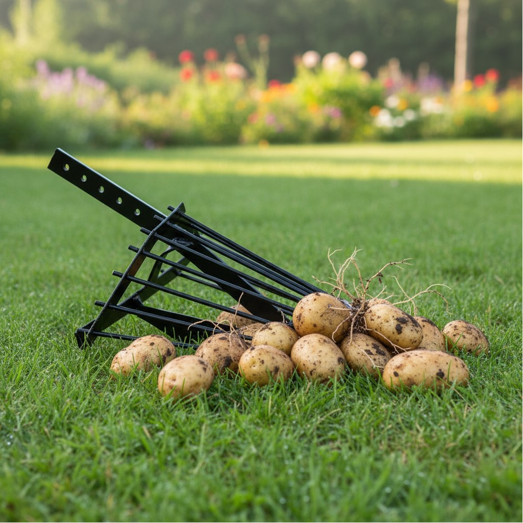 Картофелекопалка для мотоблоков Каскад Нева КМБ 10.500.02, без сцепки, 430 мм