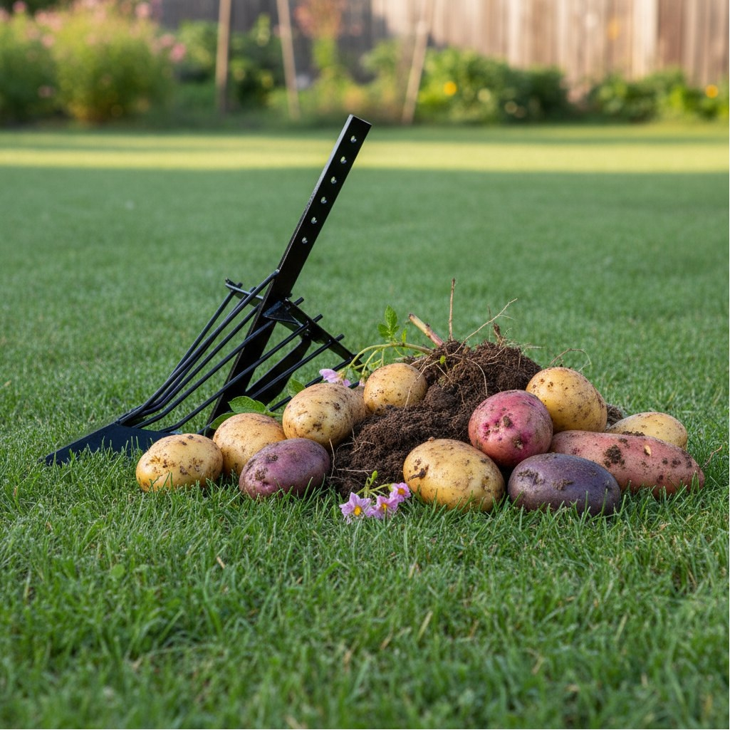 Картофелекопалка для мотоблоков Каскад Нева КМБ 10.500.02, без сцепки, 430 мм