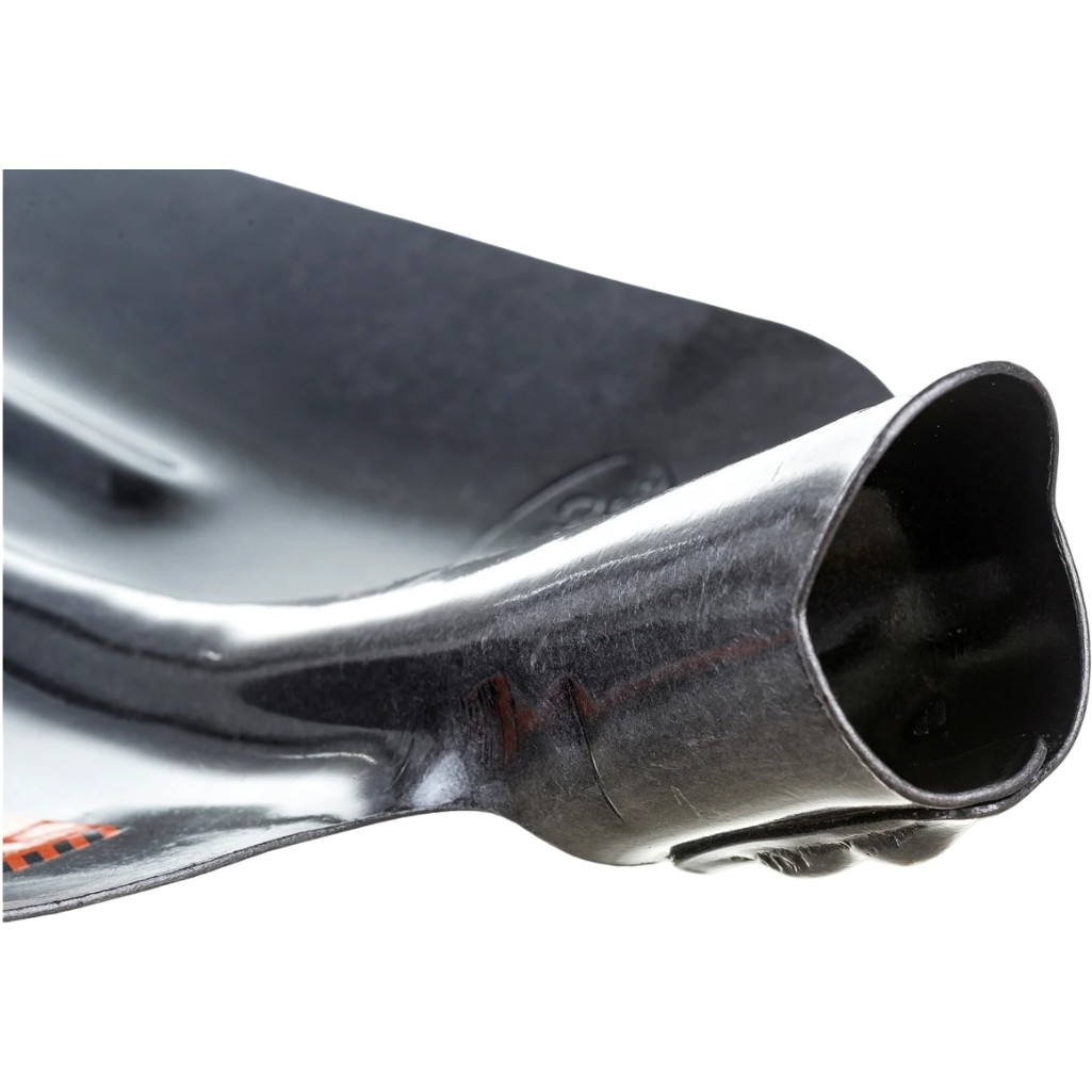 Лопата совковая с ребрами жесткости, рельсовая сталь, 208074, без черенка