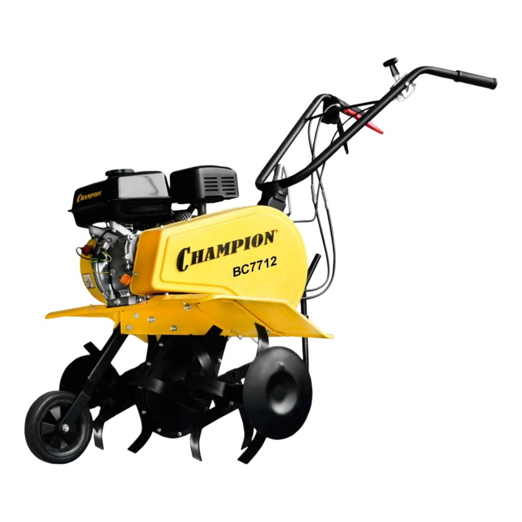 Мотокультиватор бензиновый Champion BC 7712, высокая мощность, 6.5 л.с.