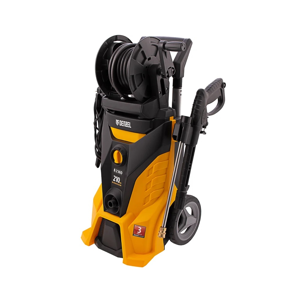 Мойка высокого давления Denzel R-210iD, 58237, 2.6 кВт, 210 бар, 8 л/мин