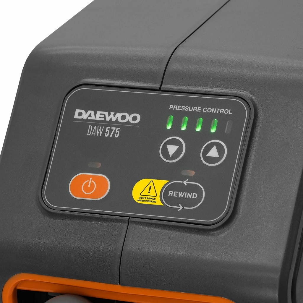 Мойка высокого давления Daewoo Full Control DAW 575, 2.3 кВт, 180 бар, 9.2 л/мин, электрический двигатель