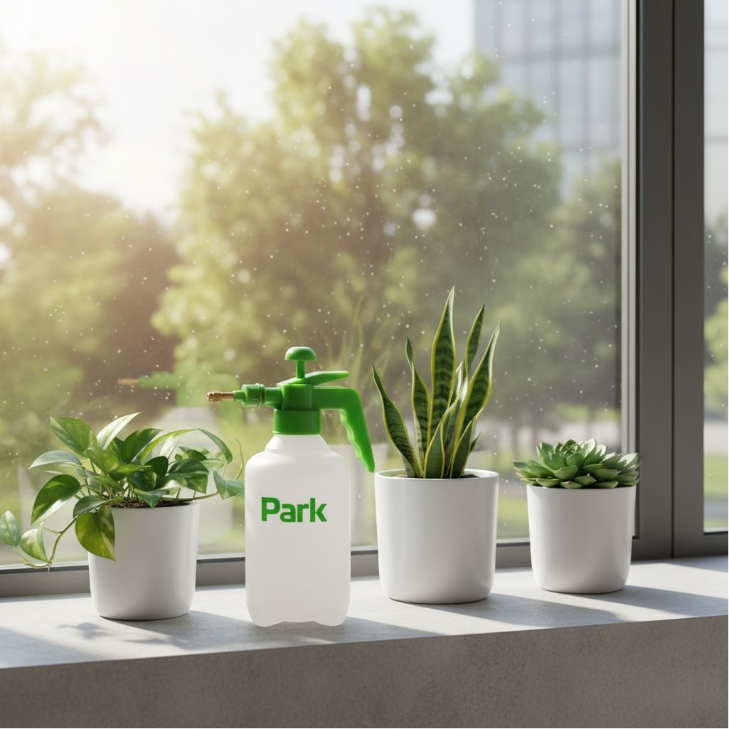 Опрыскиватель садовый Park 230454, ручной, пластиковый, белый, 1 л