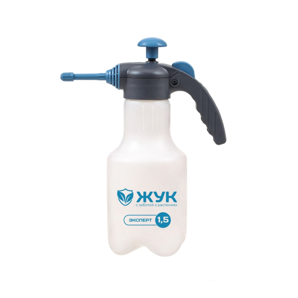 Опрыскиватель садовый Жук Эксперт ОП-330, 1.5 л, ручной, регулировка распыления, пластиковый