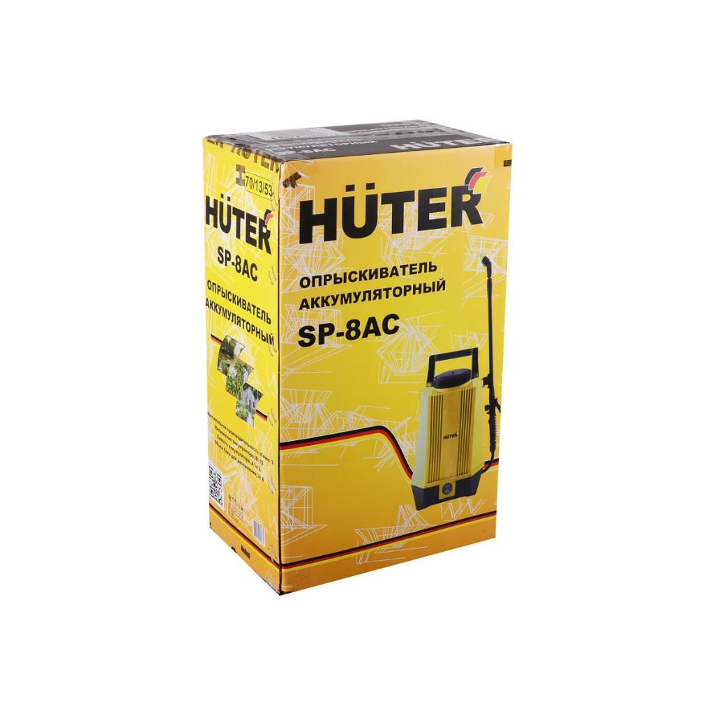 Опрыскиватель аккумуляторный Huter SP-8AC, ранцевый, 12 В, 8 л