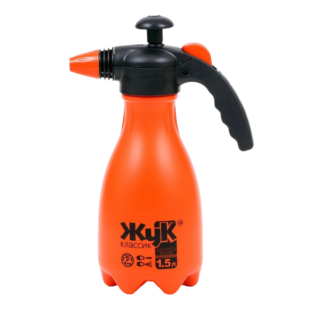 Опрыскиватель ЖУК ОП-205М 29559, ручной, для комнатных растений, 1.5 л