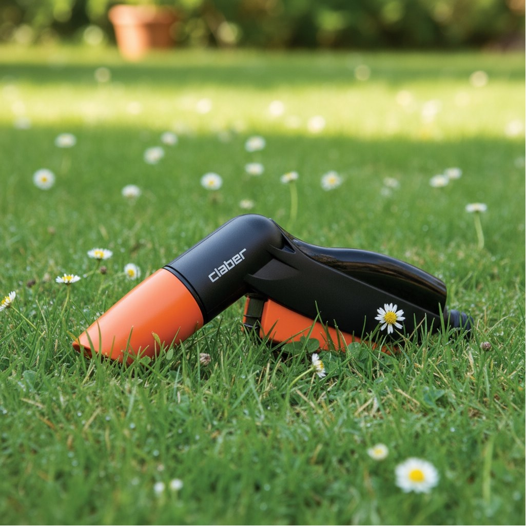 Пистолет-наконечник для полива Claber Elegant 90810000, пластик, черный