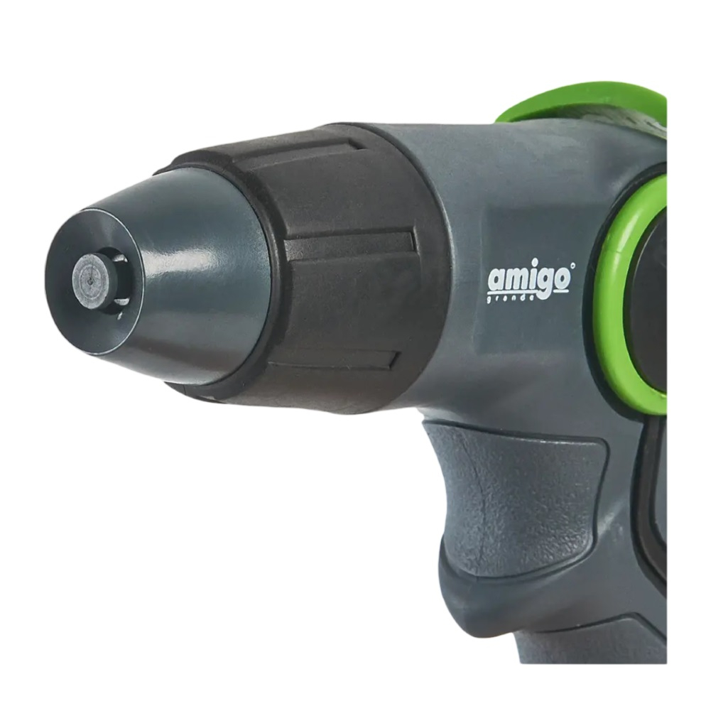 Пистолет-распылитель Amigo Grande 79390, регулируемый, 2 режима, фиксатор, пластик 