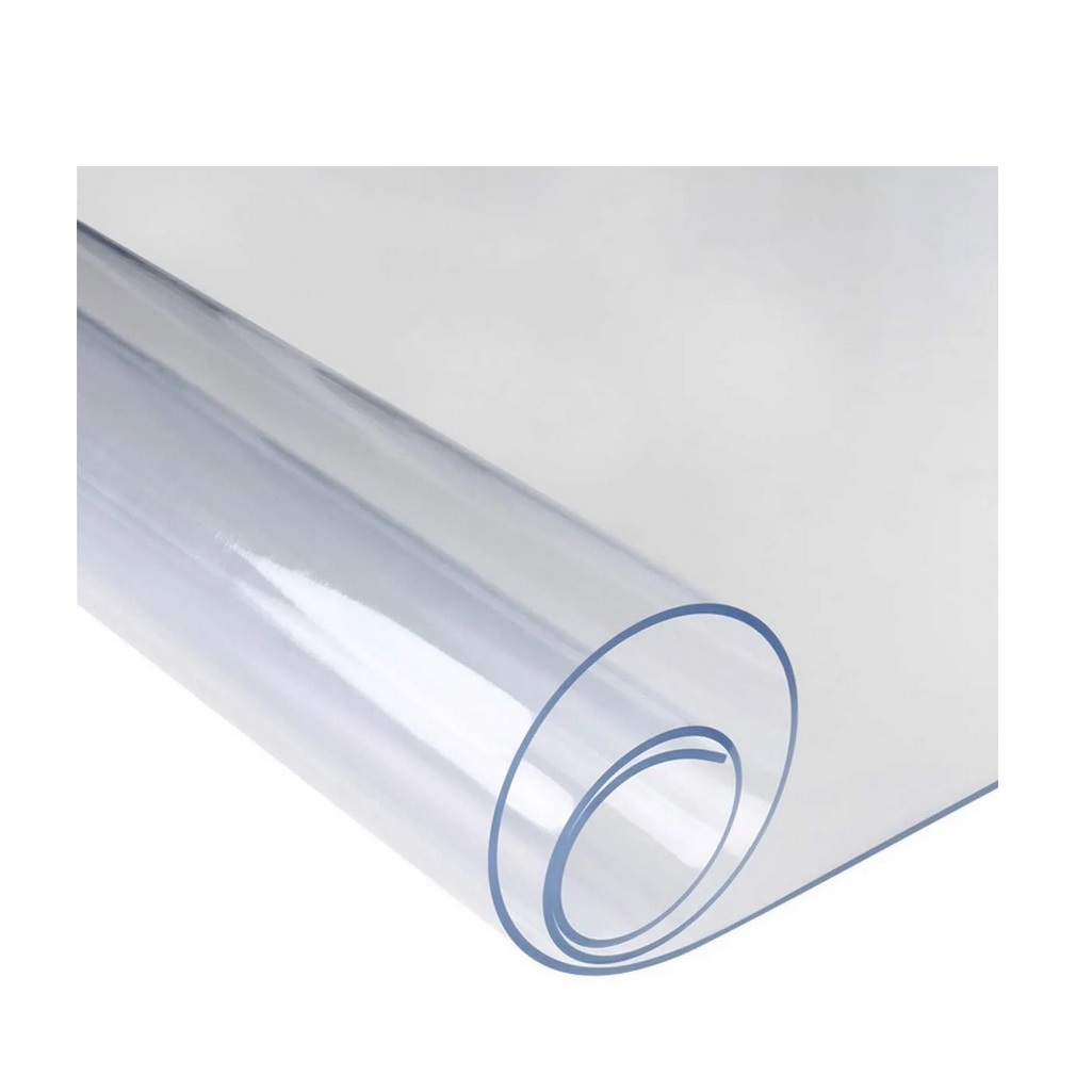 Клеенка столовая Силикон, прозрачная, ширина 1400 мм, толщина 0.2 мм