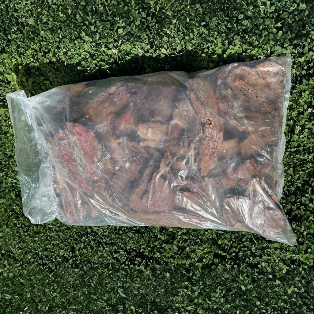 Кора лиственницы фракция 10-20 см, для ландшафтного дизайна,  60 л