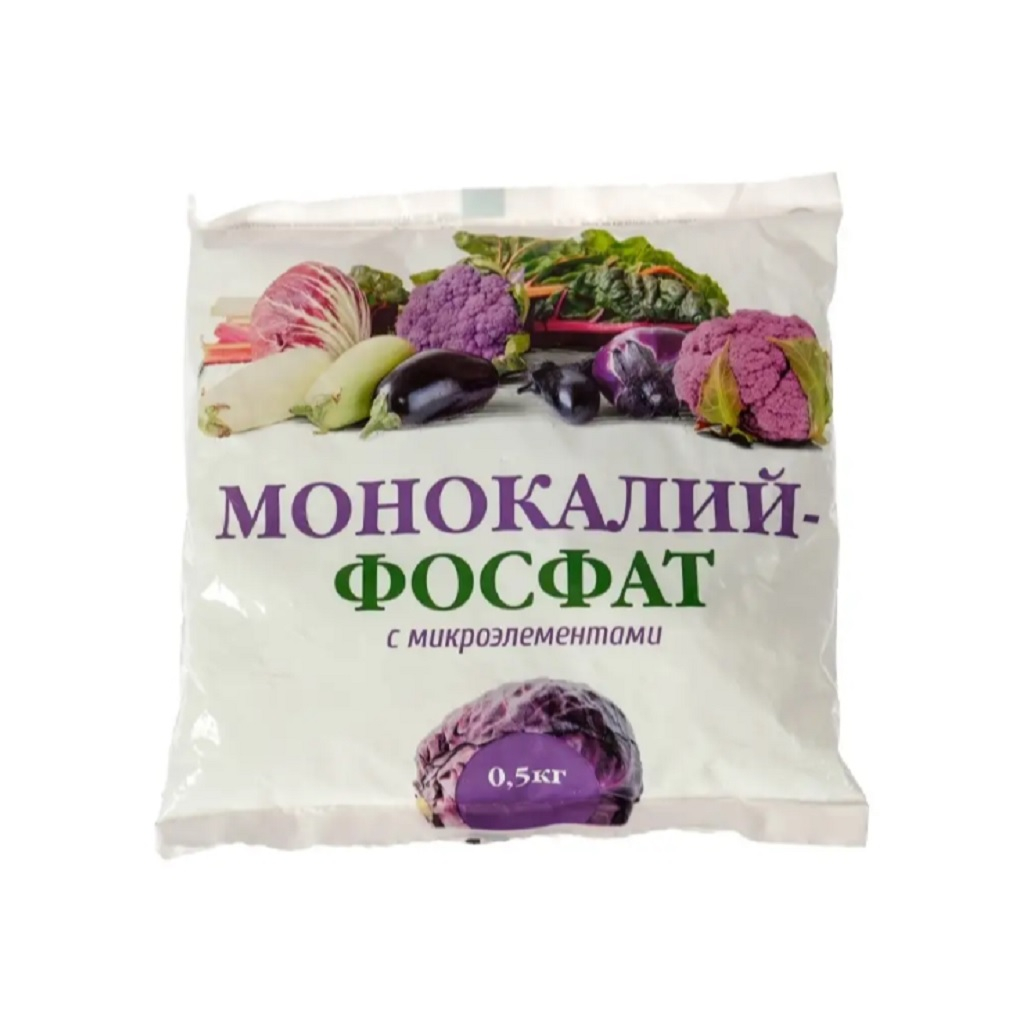 Удобрение минеральное Нов-Агро 5/112768, монокалийфосфат с микроэлементами, 0.5 кг