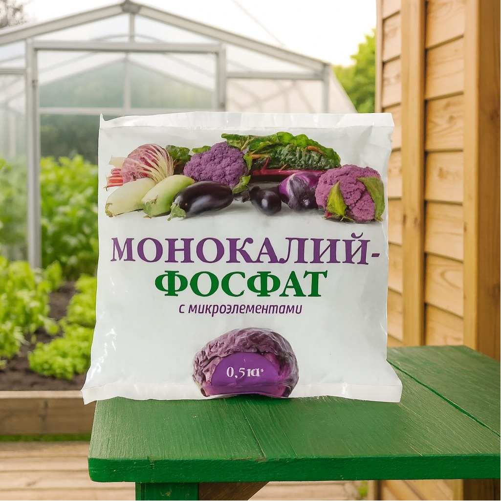 Удобрение минеральное Нов-Агро 5/112768, монокалийфосфат с микроэлементами, 0.5 кг