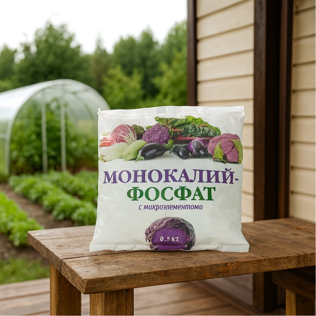 Удобрение минеральное Нов-Агро 5/112768, монокалийфосфат с микроэлементами, 0.5 кг