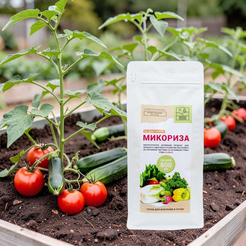 Удобрение Green House Микориза на диатомите, универсальное, 800 мл