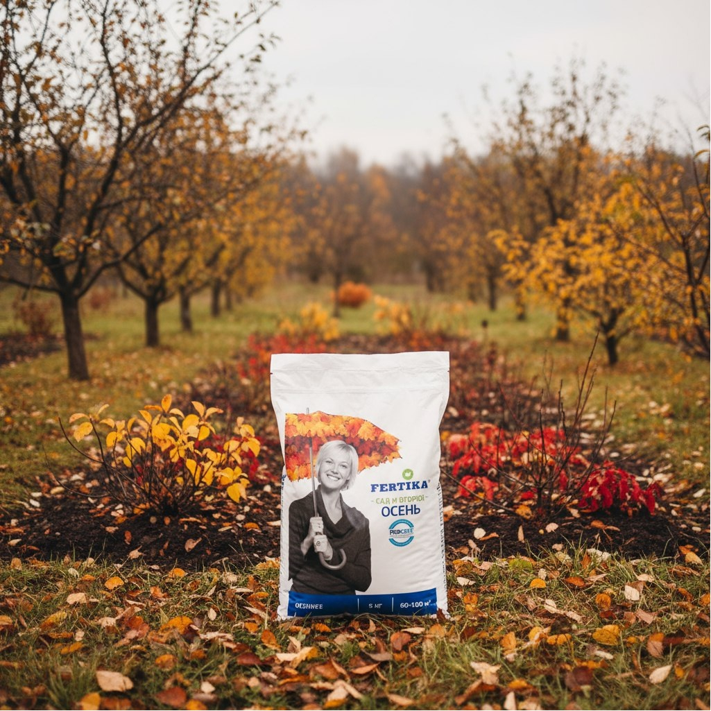 Удобрение Fertika Сад и Огород, Осень, гранулированное, минеральное, 5 кг
