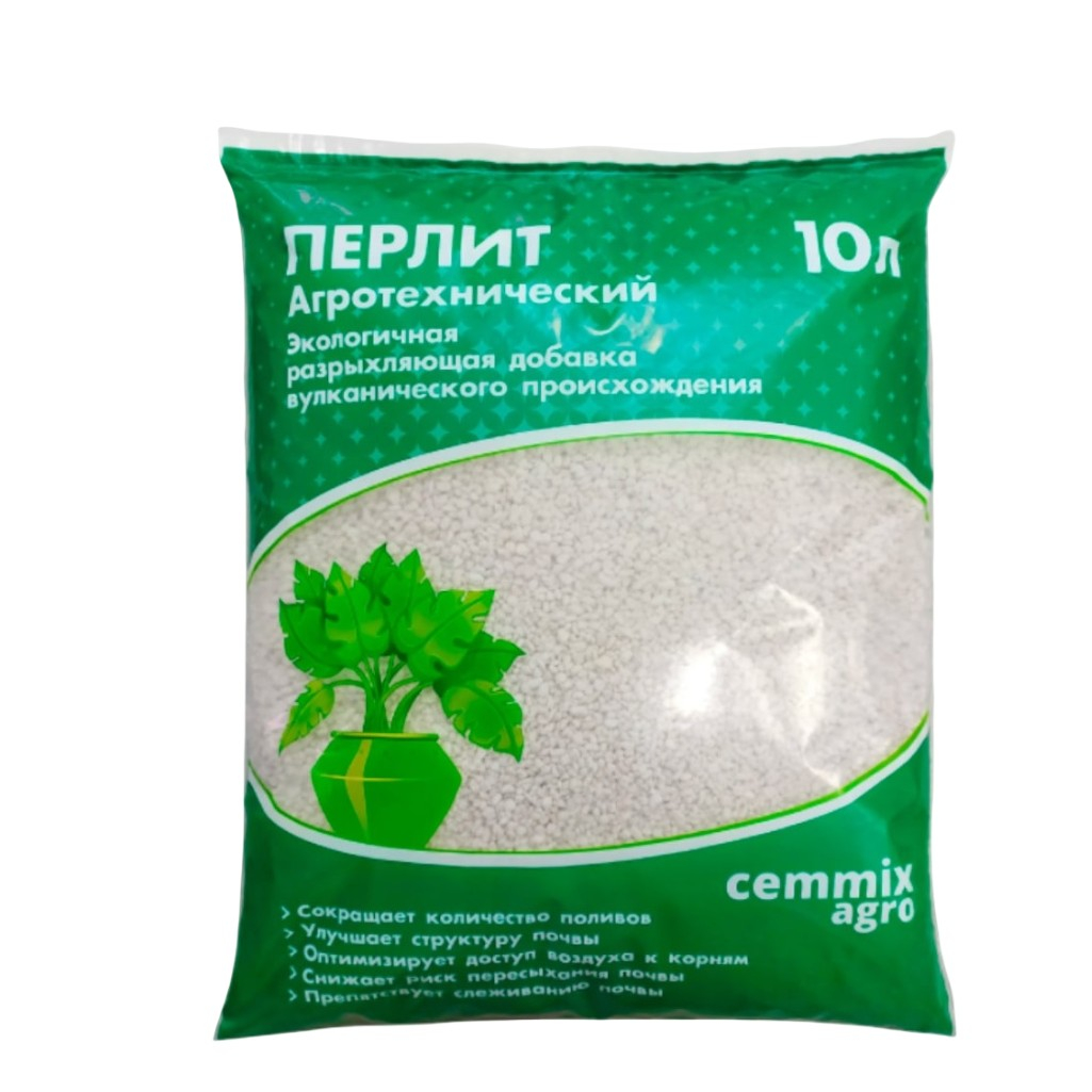 Удобрение Cemmix Agro перлит вспученный агротехнический, 10 л