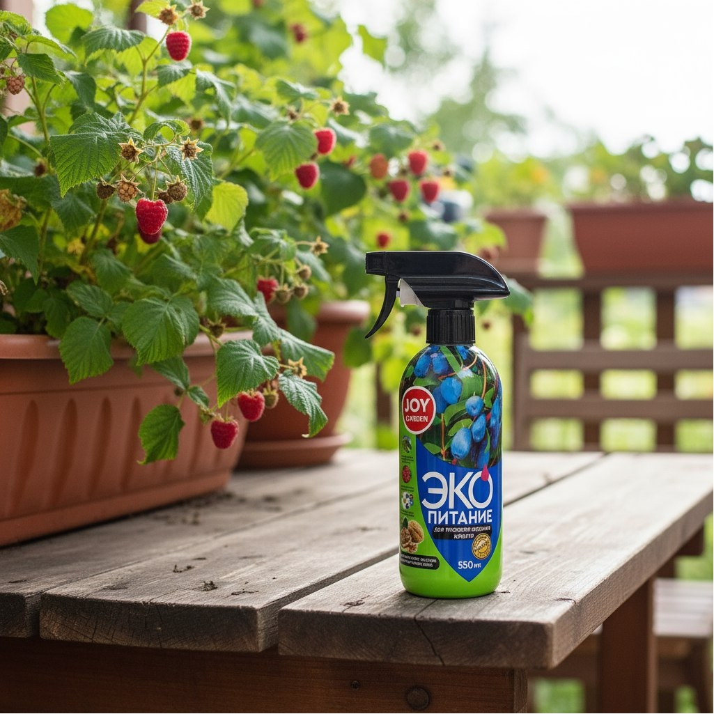 Удобрение Joy Garden 480475, Уксус древесный, для плодово-ягодных культур, спрей, 550 мл