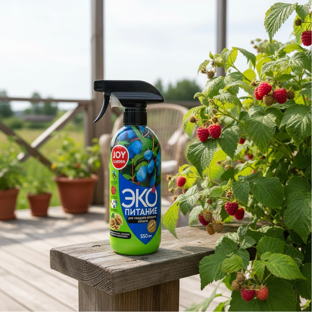 Удобрение Joy Garden 480475, Уксус древесный, для плодово-ягодных культур, спрей, 550 мл