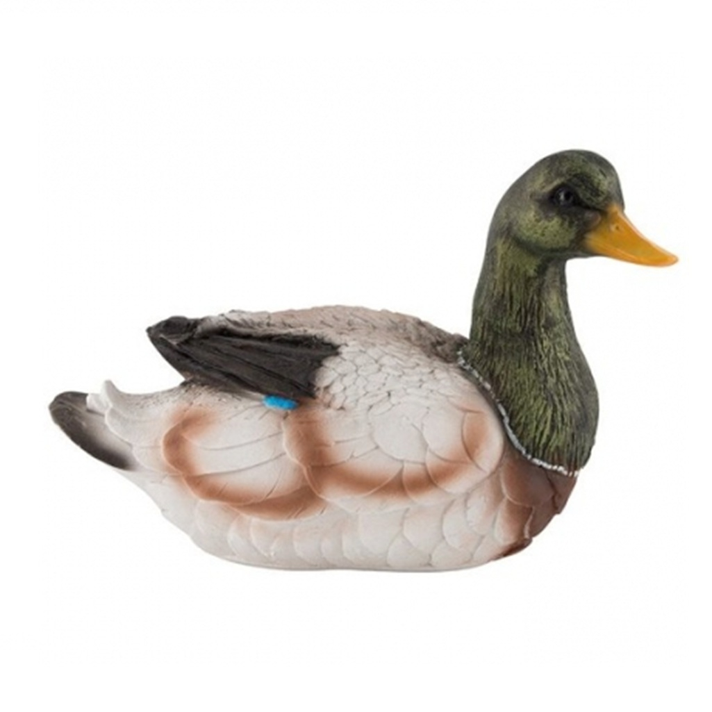 Фигура садовая декоративная Селезень малый FG-13367, полистоун, 20 см